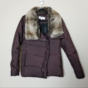 Hawke & Co Down Jacket Medium Brown